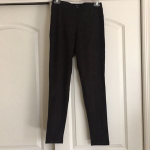Black legging (feels like suede) Anthropologie